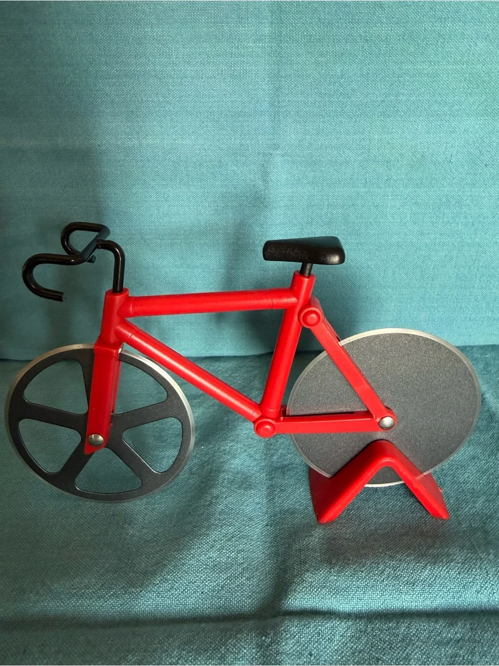 NIB Westmark German Stainless Steel Bike Pizza Cutter